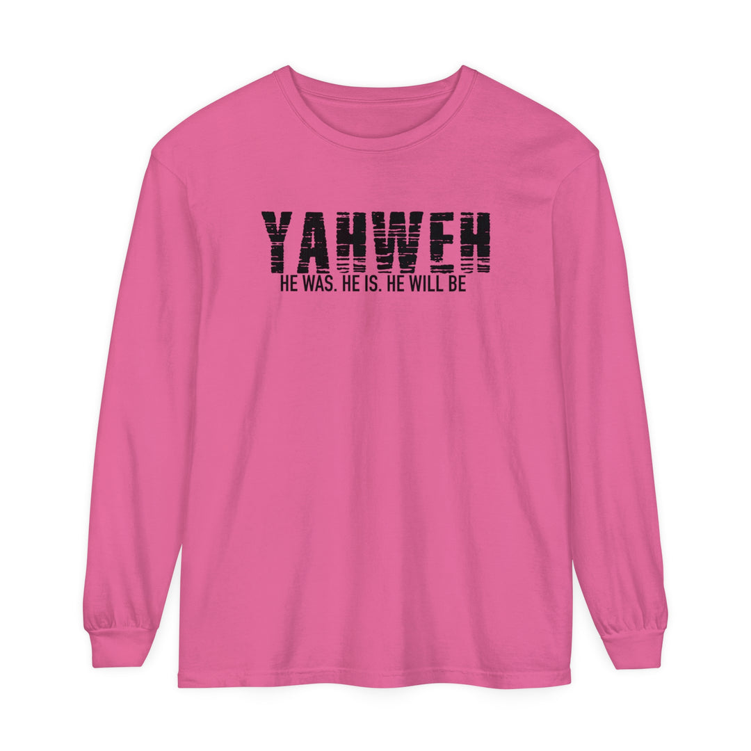 Yahweh Love Long Sleeve Shirt Long-sleeve Crunchberry S 