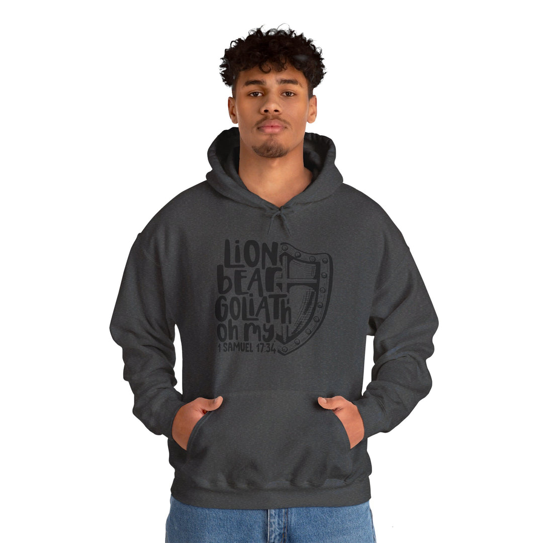 Lion, Bear, Goliath Oh My Hoodie Hoodie   