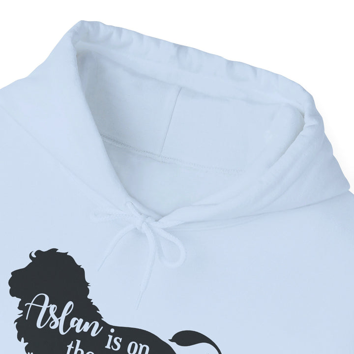 Aslan Is On The Move Hoodie Hoodie   