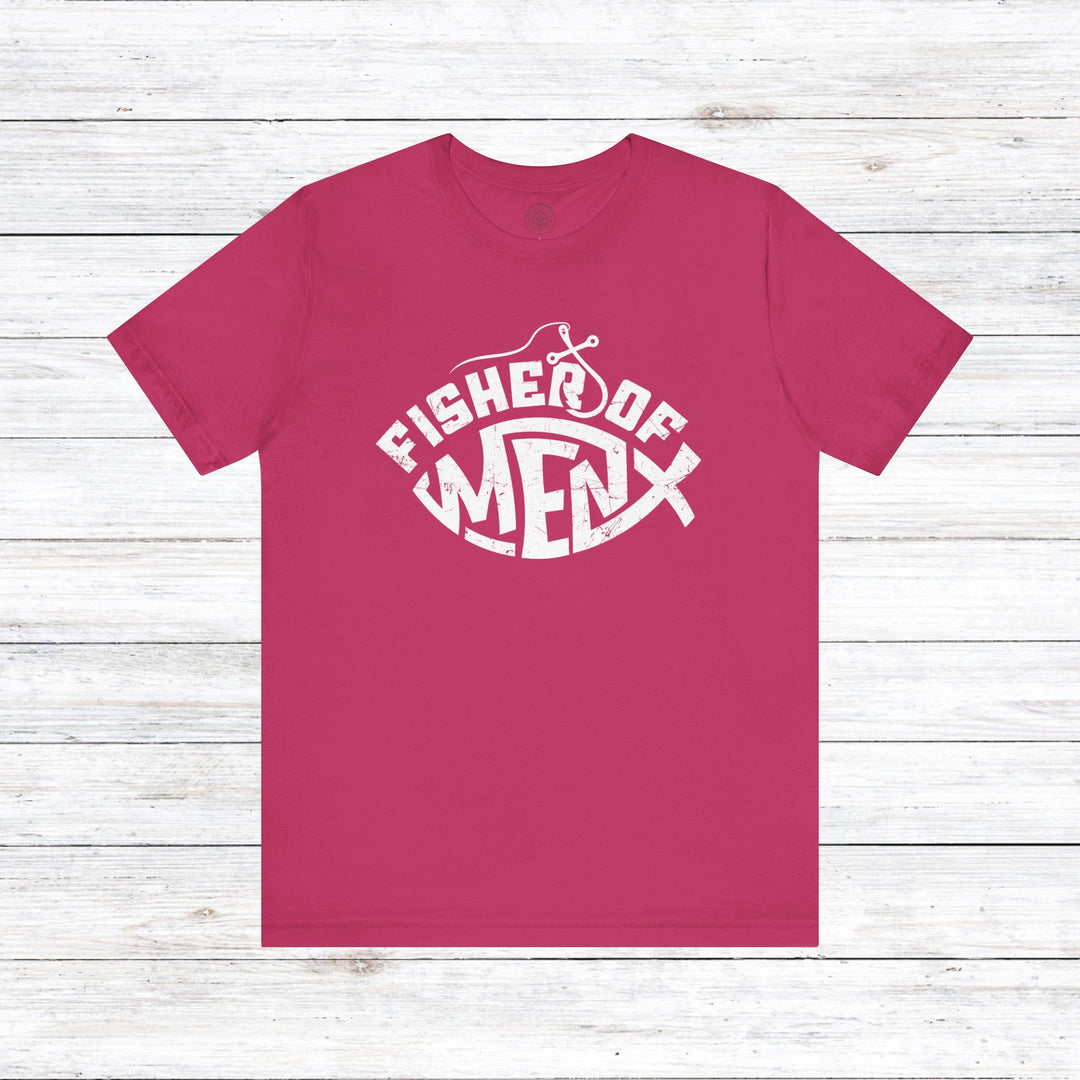 Fisher of Men Unisex T-Shirt T-Shirt Berry S 