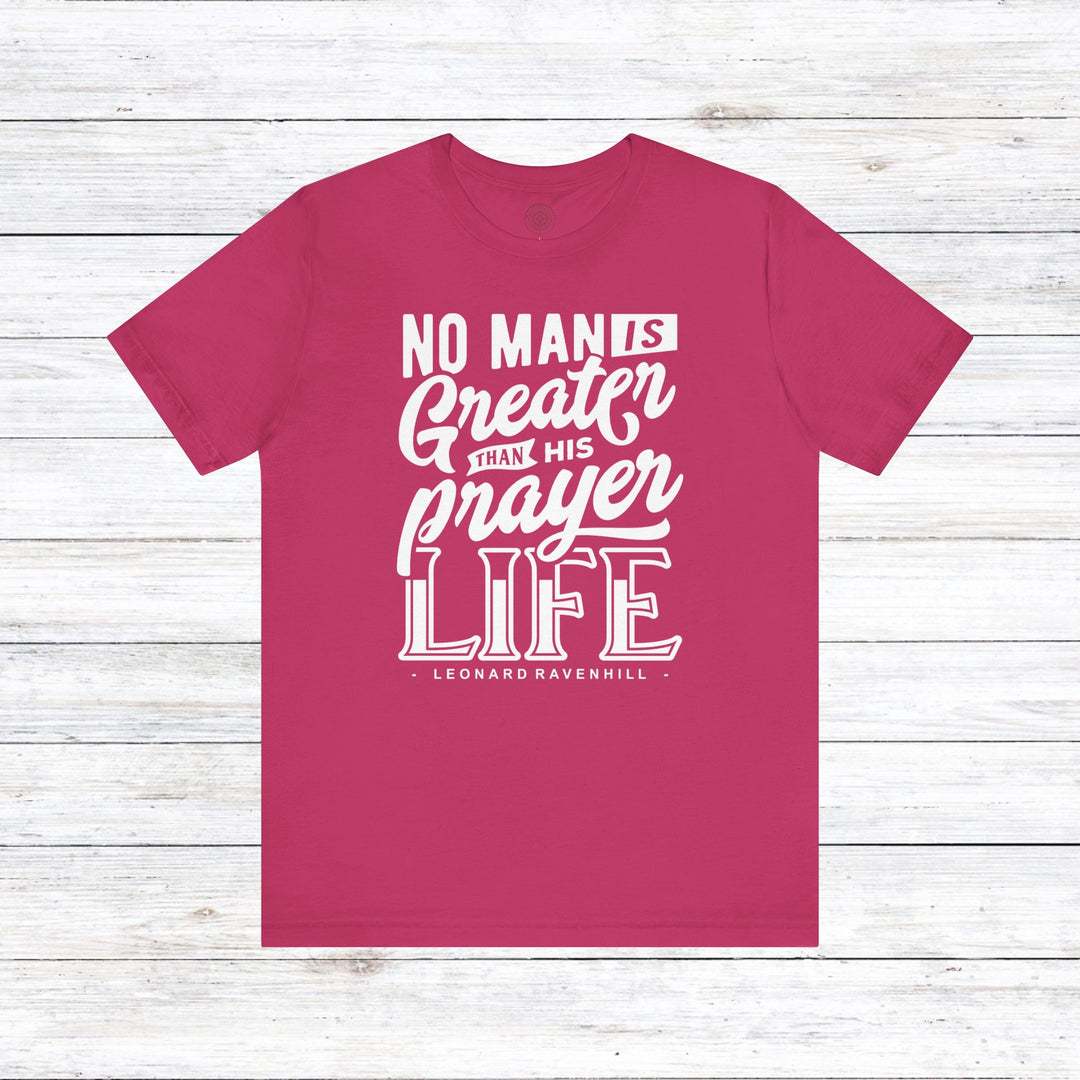 Prayer Life Unisex T-Shirt T-Shirt Berry S 