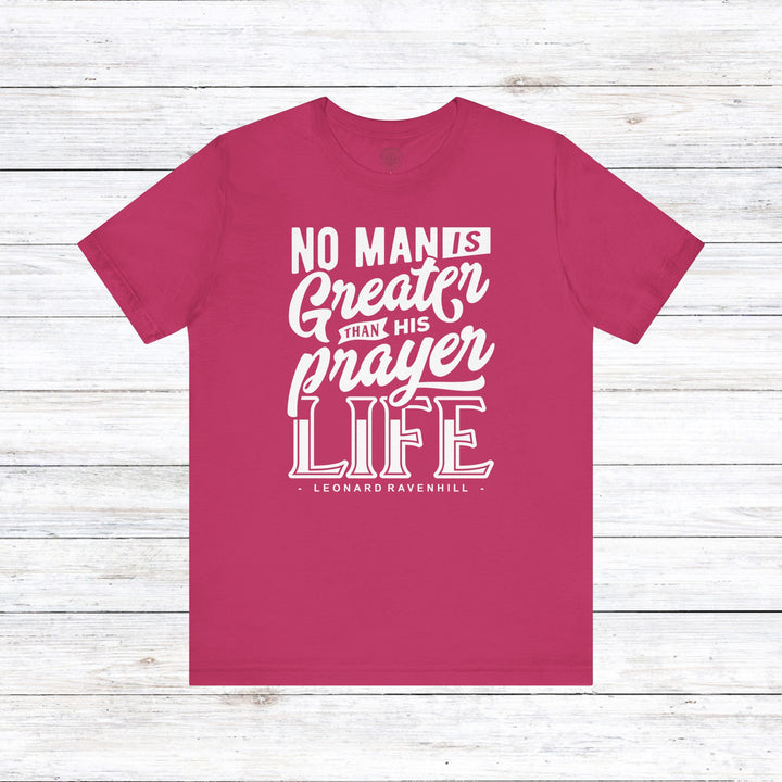 Prayer Life Unisex T-Shirt T-Shirt Berry S 