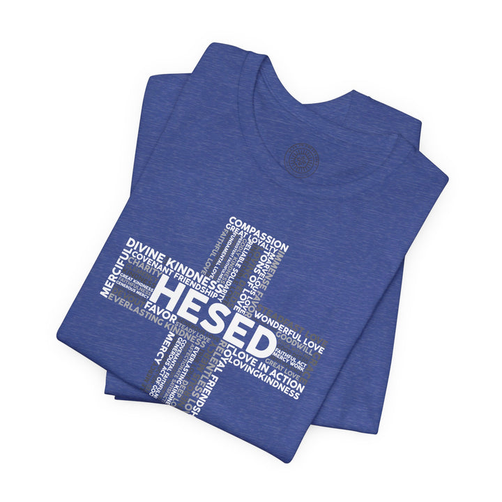 Hesed Cross Cloud Unisex T-Shirt T-Shirt   