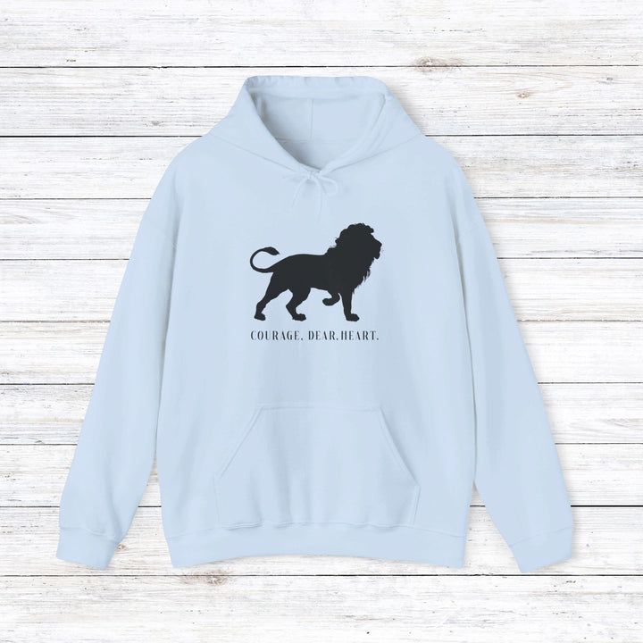 Courage Dear Heart Hoodie Hoodie Light Blue S 