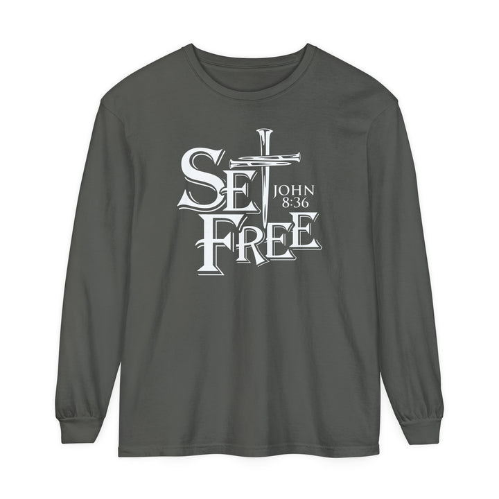 Set Free Long Sleeve Shirt Long-sleeve Pepper S 