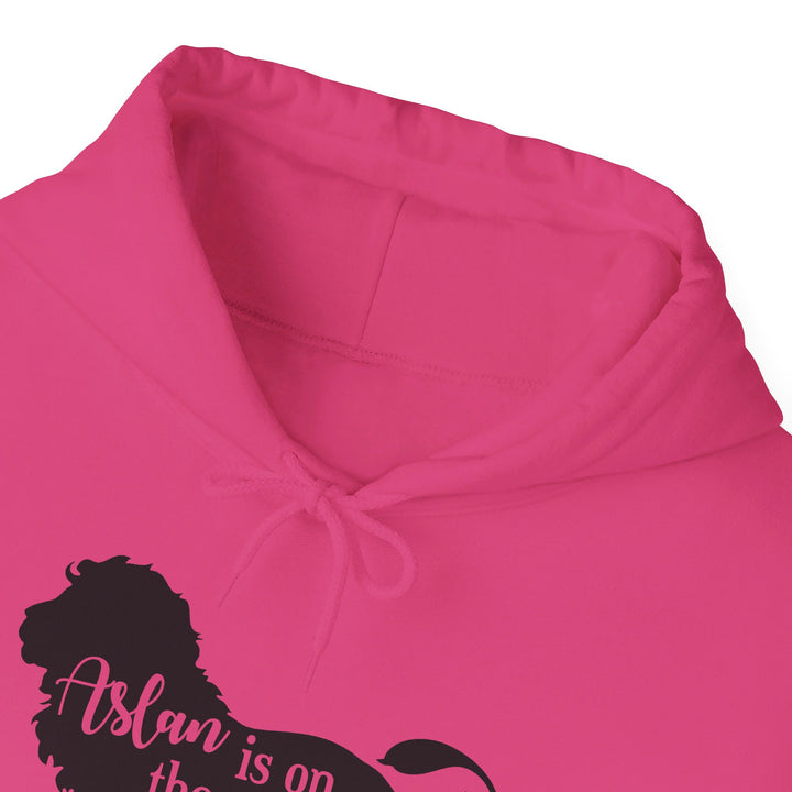 Aslan Is On The Move Hoodie Hoodie   