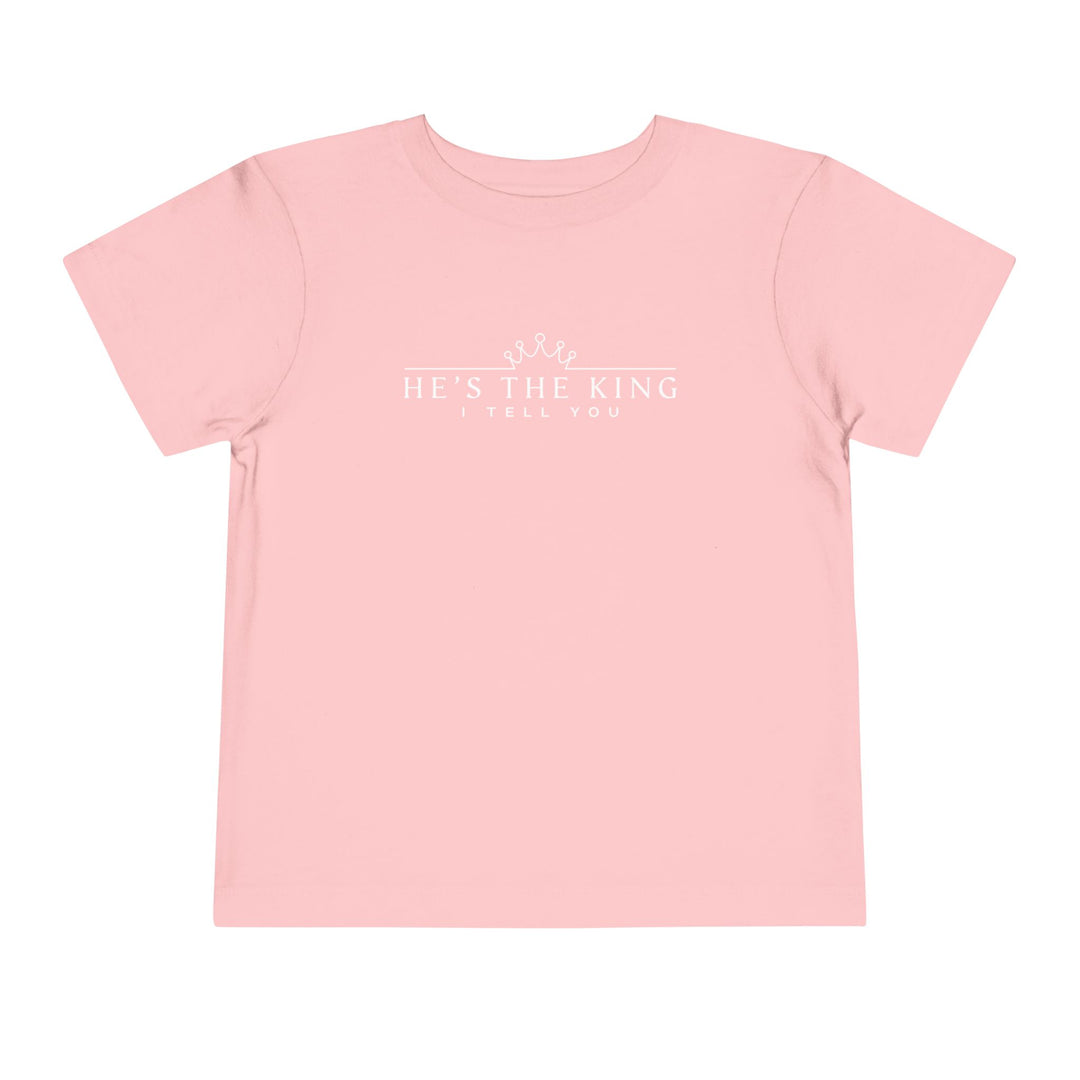 He's The King Toddler Tee Kids clothes Pink 2T 