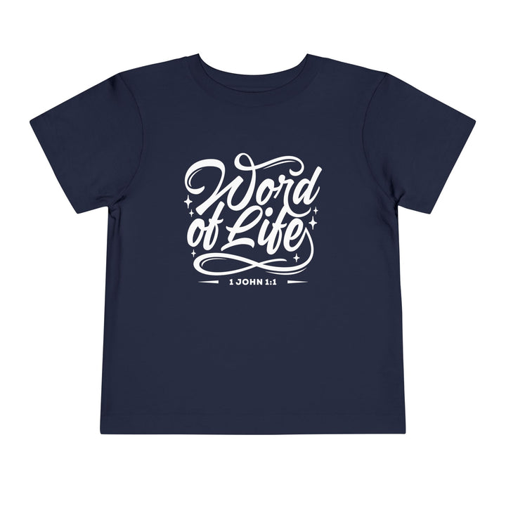 Word of Life Toddler Tee Kids clothes Navy 2T 