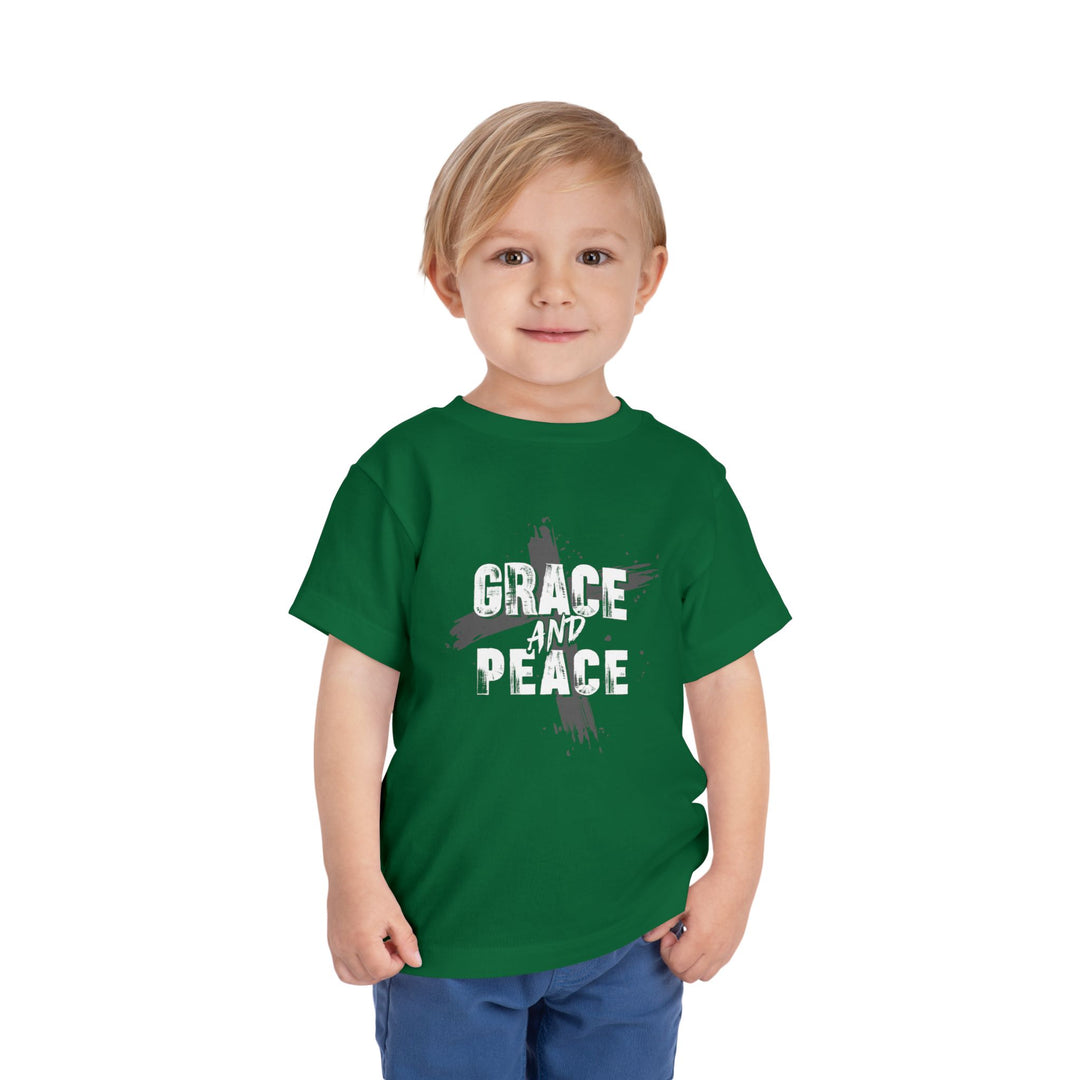 Grace and Peace Cross Toddler Tee Kids clothes   