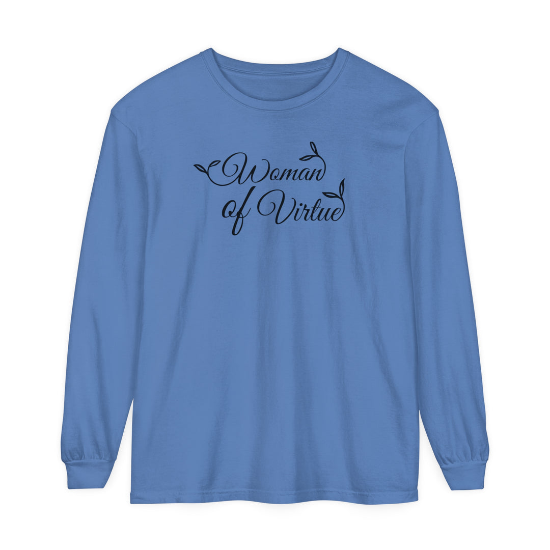 Woman of Virtue Long Sleeve Shirt Long-sleeve   