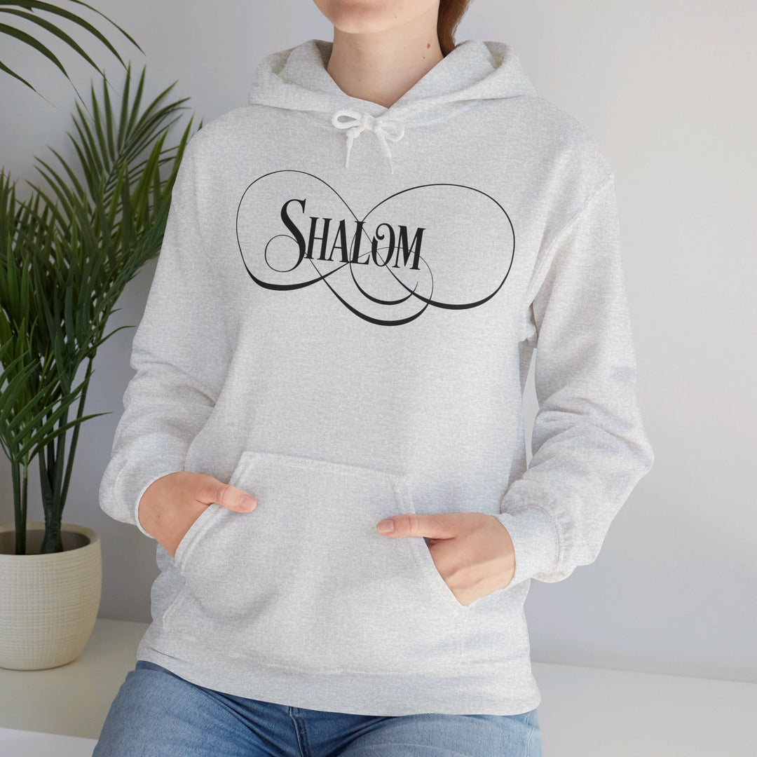 Shalom Script Hoodie Hoodie   