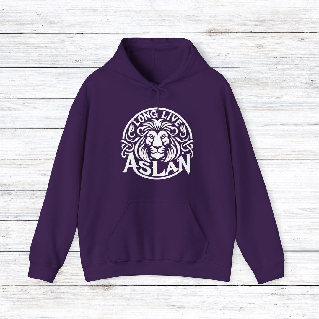 Long Live Aslan Hoodie Hoodie Purple S 