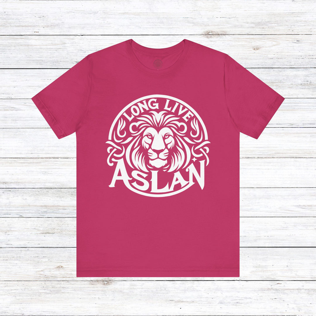 Long Live Aslan Unisex T-Shirt T-Shirt Berry S 