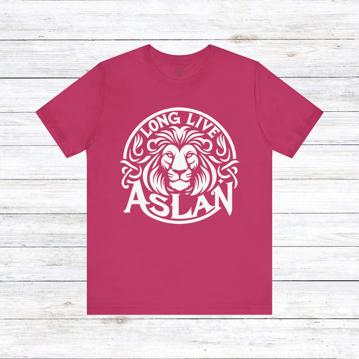 Long Live Aslan Unisex T-Shirt T-Shirt Berry S 