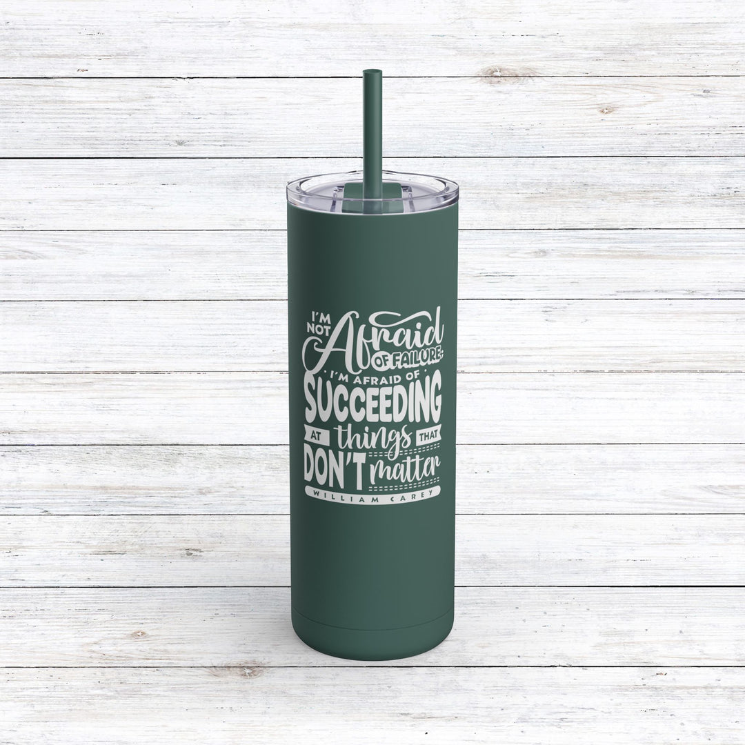 Christian Tumbler Things That Don't Matter Mug Deep Teal 20oz Matte