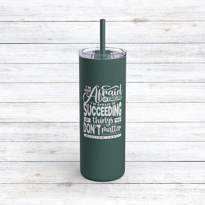 Christian Tumbler Things That Don't Matter Mug Deep Teal 20oz Matte