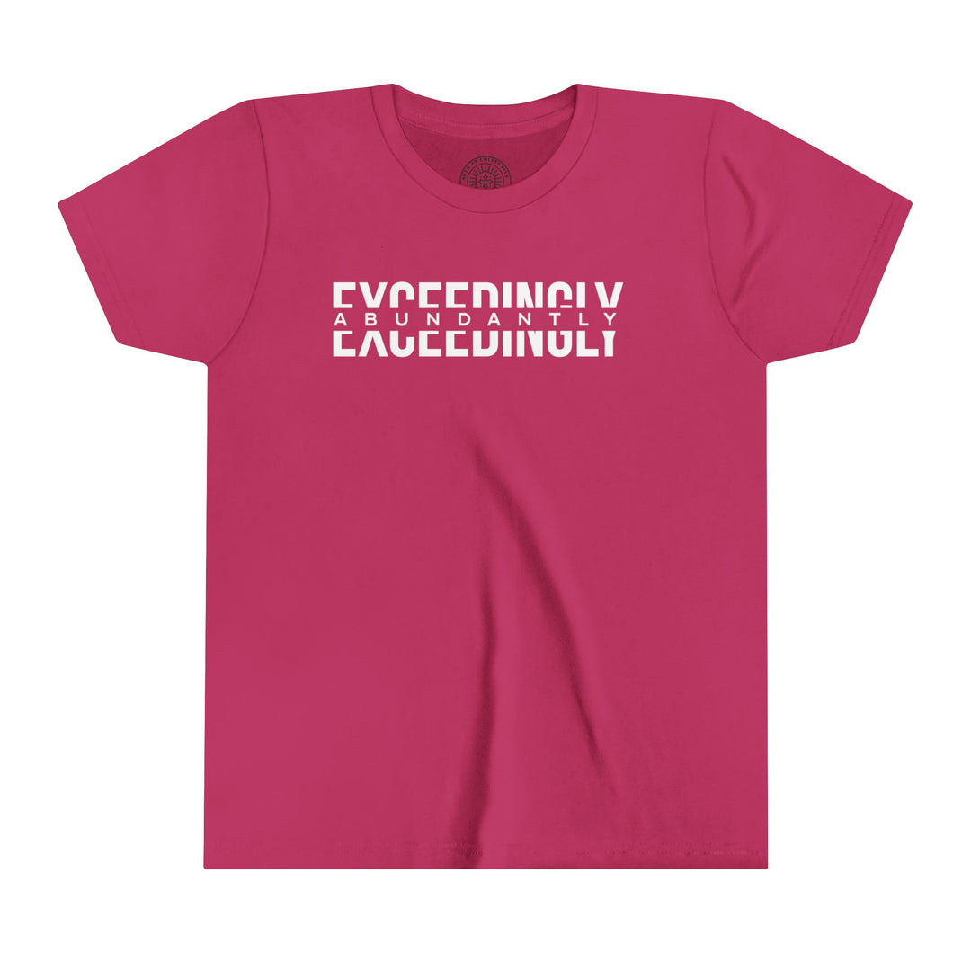 Exceedingly Abundantly Youth T-shirt Kids clothes Berry S 