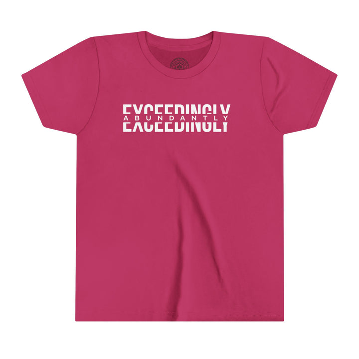 Exceedingly Abundantly Youth T-shirt Kids clothes Berry S 