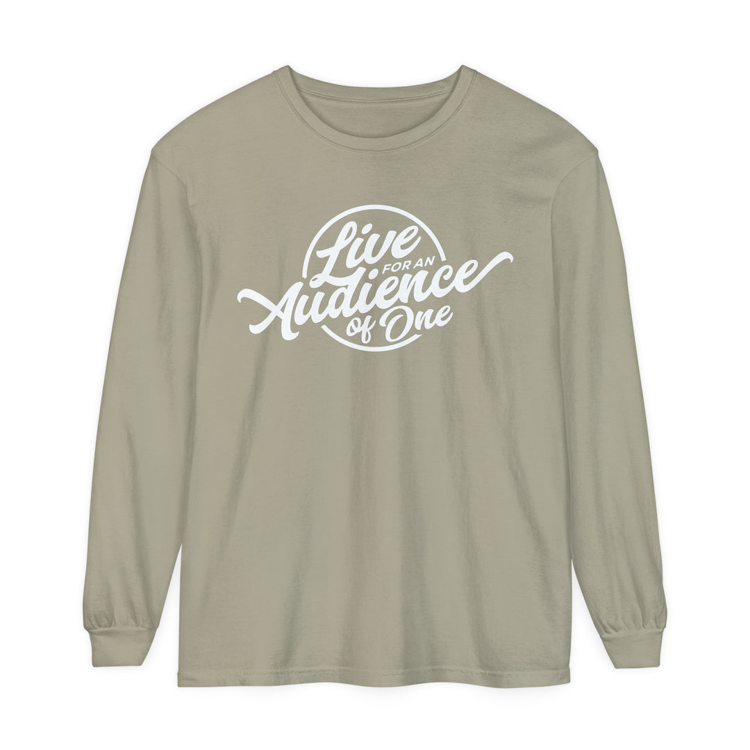 Audience of One Long Sleeve Shirt Long-sleeve Sandstone S 