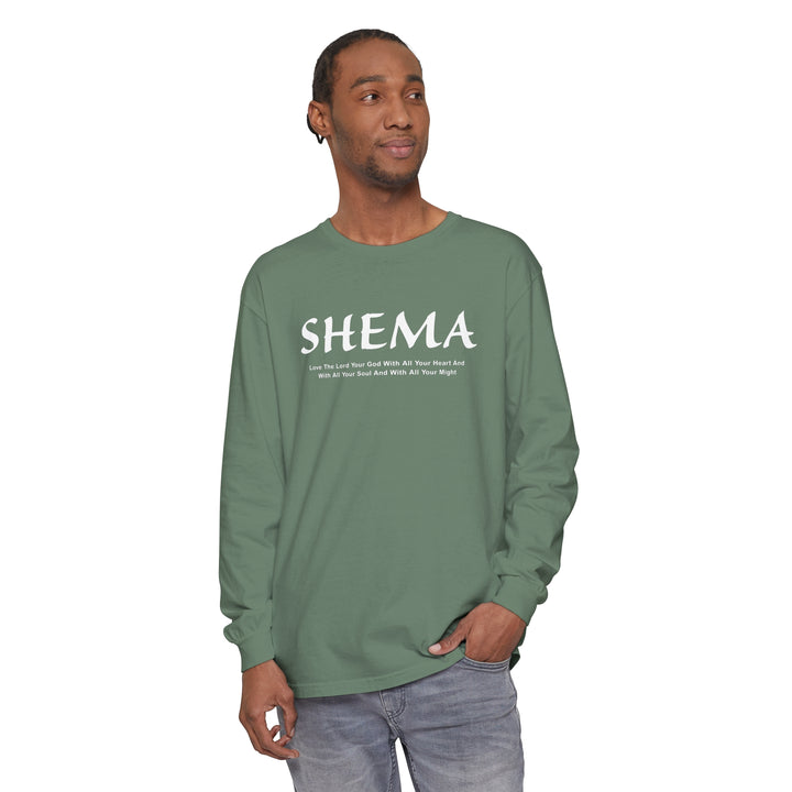 Shema Love The Lord Long Sleeve Shirt Long-sleeve   