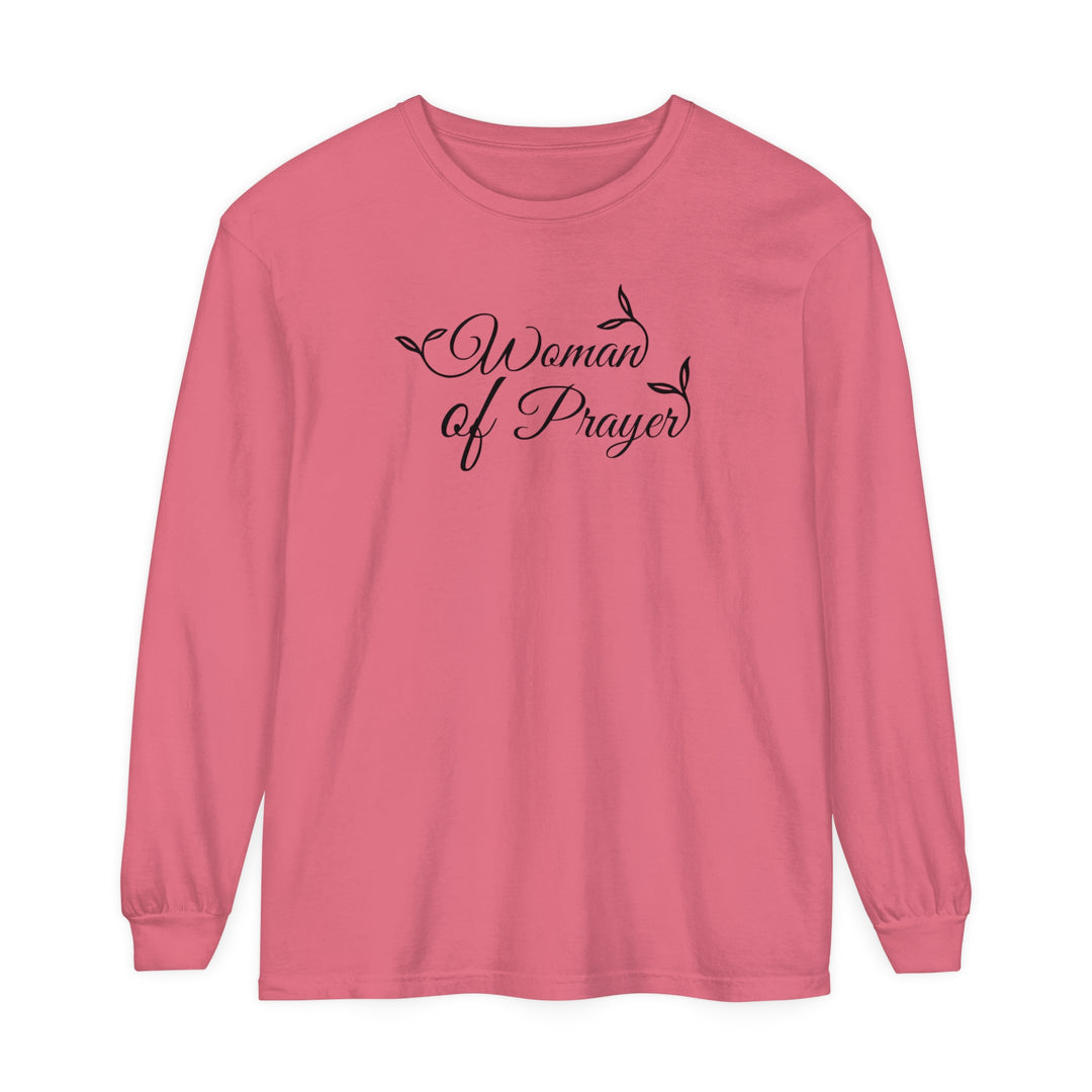 Woman of Prayer Long Sleeve Shirt Long-sleeve Watermelon S 