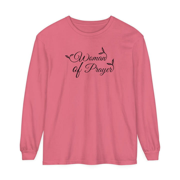 Woman of Prayer Long Sleeve Shirt Long-sleeve Watermelon S 