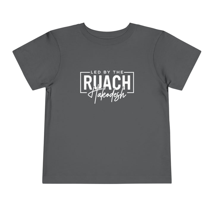 Led By Ruach Hakodesh Toddler Tee Kids clothes Asphalt 2T 