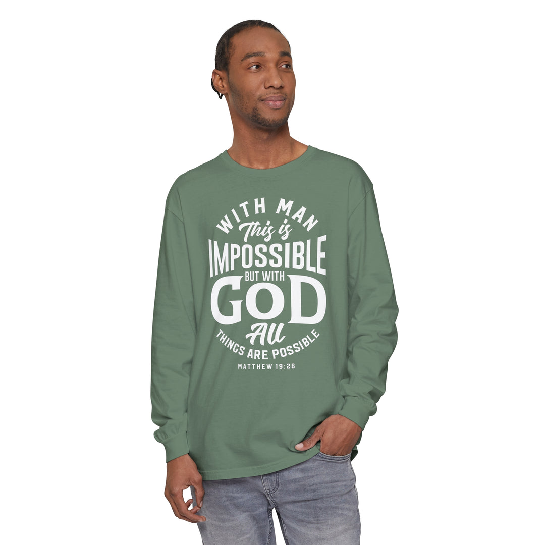 All Things Possible Long Sleeve Shirt Long-sleeve   