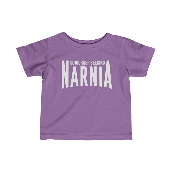 Sojourner Seeking Narnia Baby Tee Kids clothes Lavender 6M 