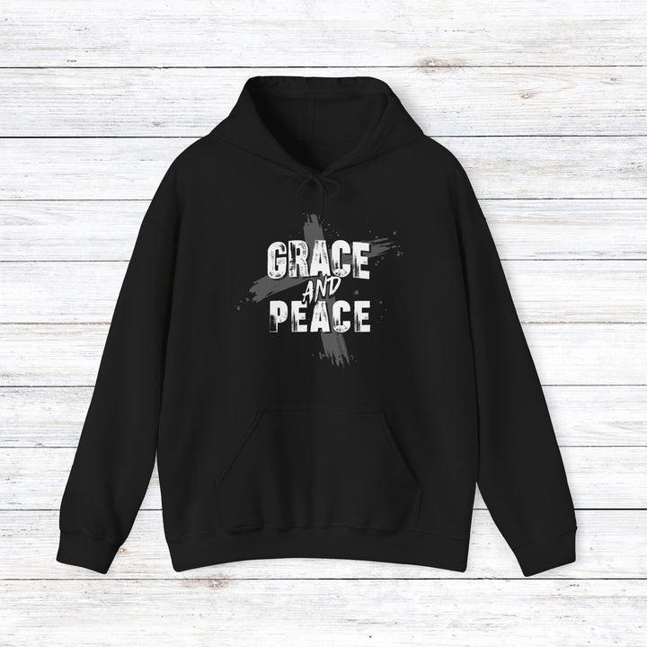 Grace and Peace Hoodie Hoodie Black S 