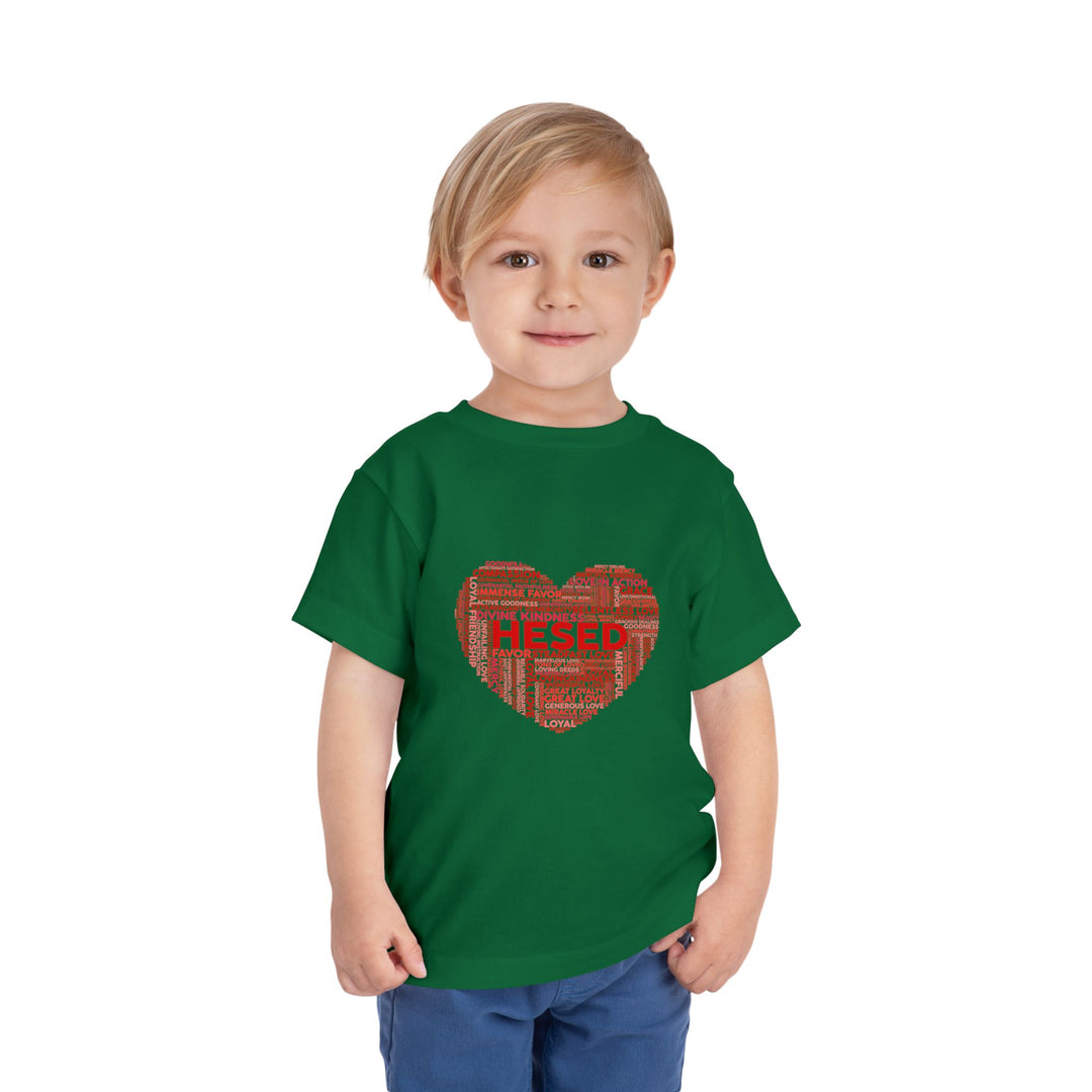 Hesed Heart Cloud Toddler Tee Kids clothes   