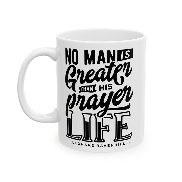 Christian Coffee Mug Prayer Life Ceramic Mug   