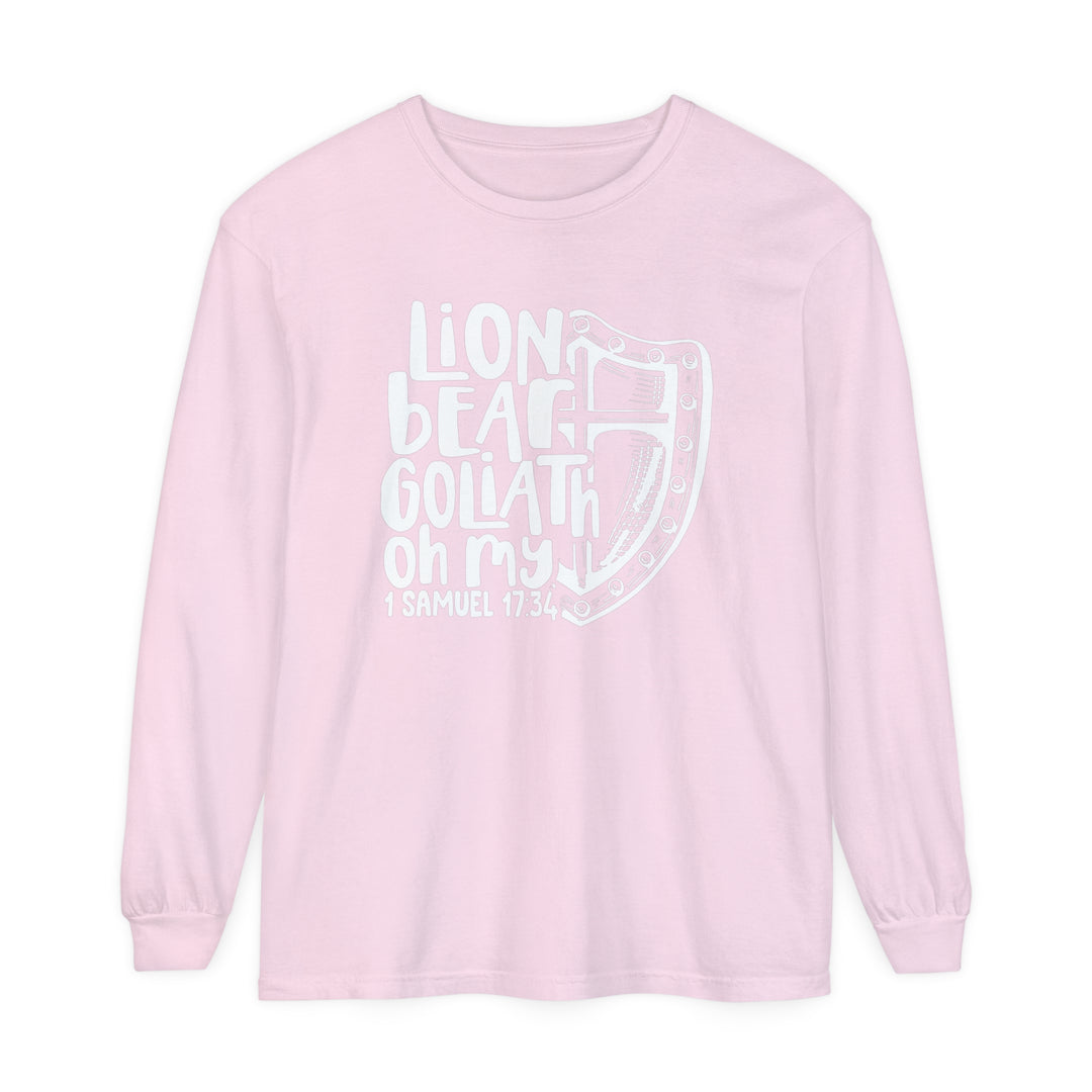 Lion Bear Goliath Oh My Long Sleeve Shirt Long-sleeve Blossom S 