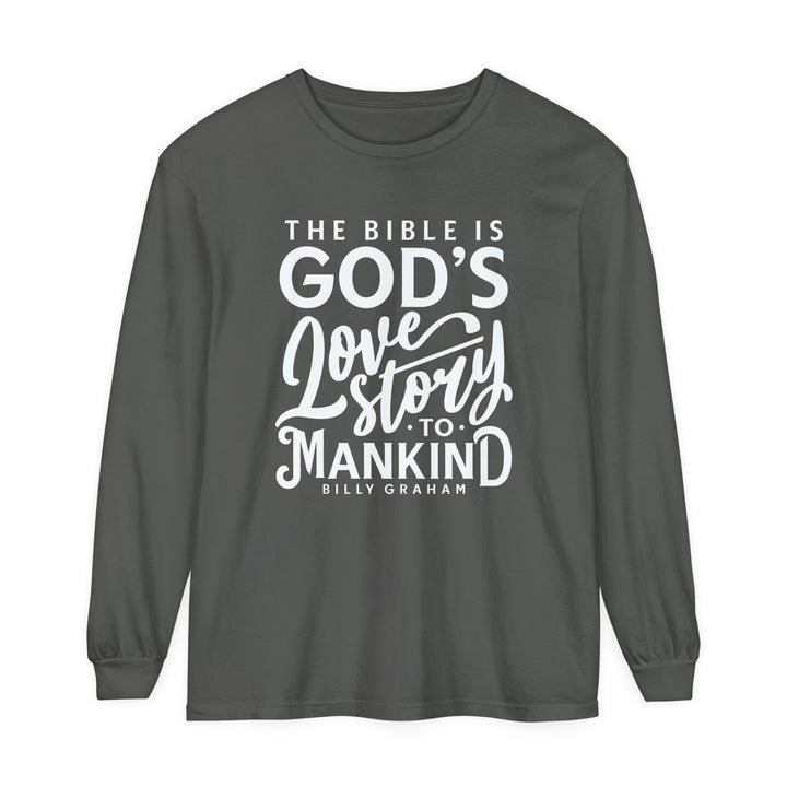 God's Love Story Long Sleeve Shirt Long-sleeve Pepper S 