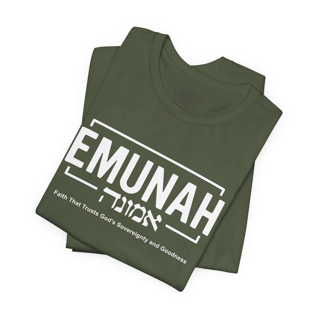 Emunah Faith That Trusts Unisex T-Shirt T-Shirt   