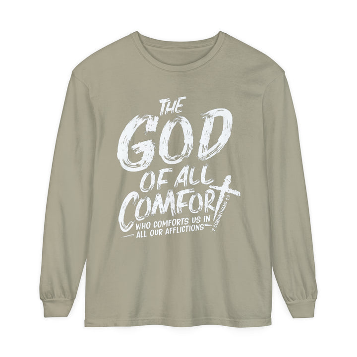 God of All Comfort Long Sleeve Shirt Long-sleeve Sandstone S 