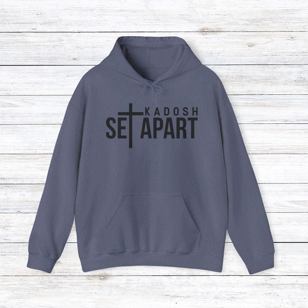 Set Apart Kadosh Hoodie Hoodie Heather Navy S 