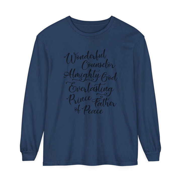 Wonderful Counselor Long Sleeve Shirt Long-sleeve Midnight S 