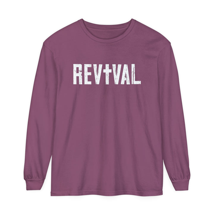 Revival Long Sleeve Shirt Long-sleeve Berry S 