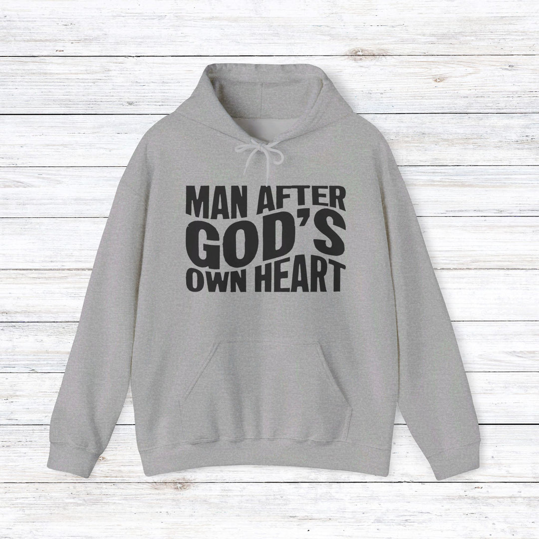 Man After God Hoodie Hoodie Sport Grey S 