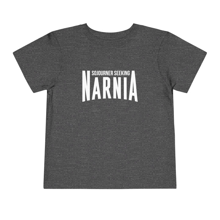 Sojourner Seeking Narnia Toddler Tee Kids clothes Dark Heather Grey 2T 