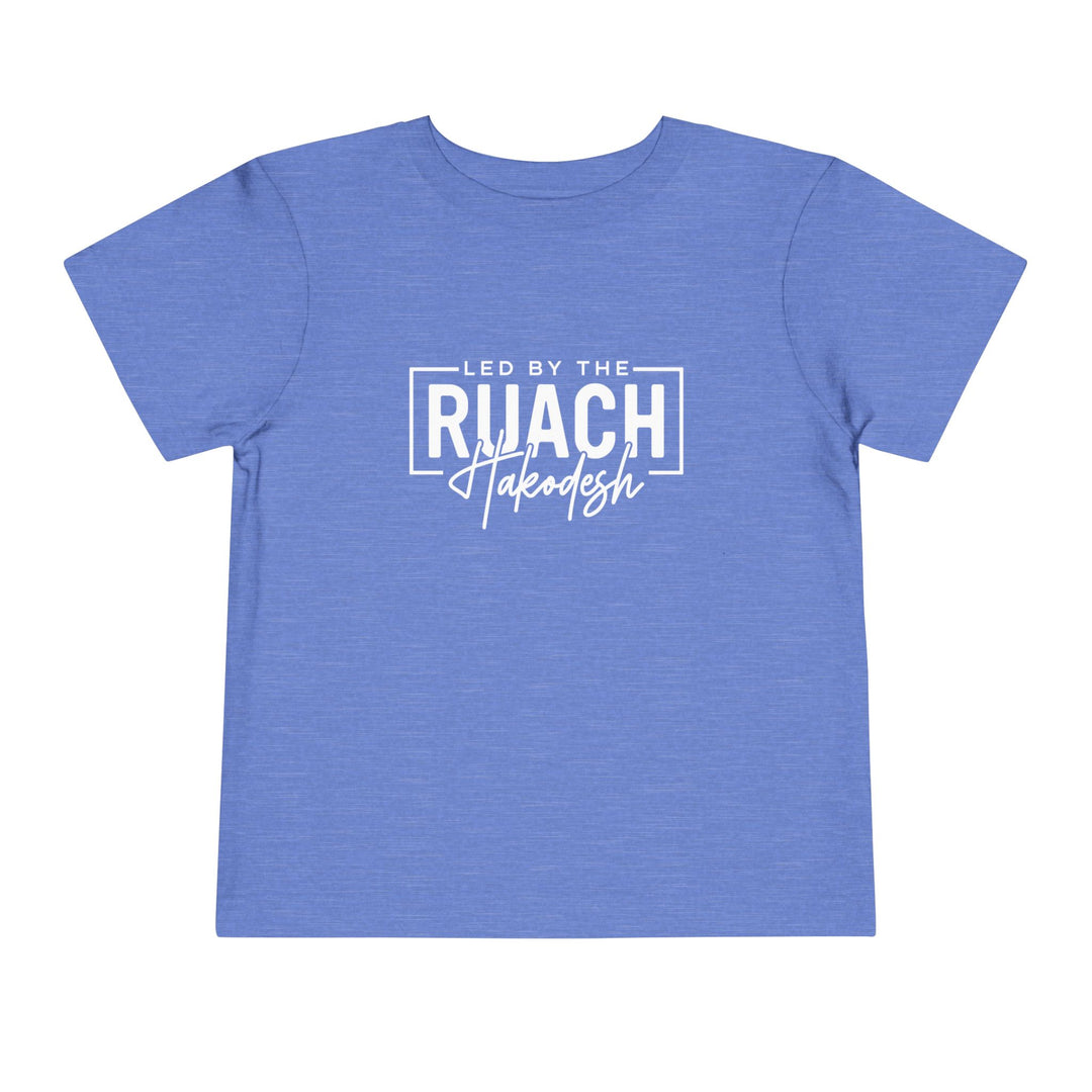 Led By Ruach Hakodesh Toddler Tee Kids clothes Heather Columbia Blue 2T 