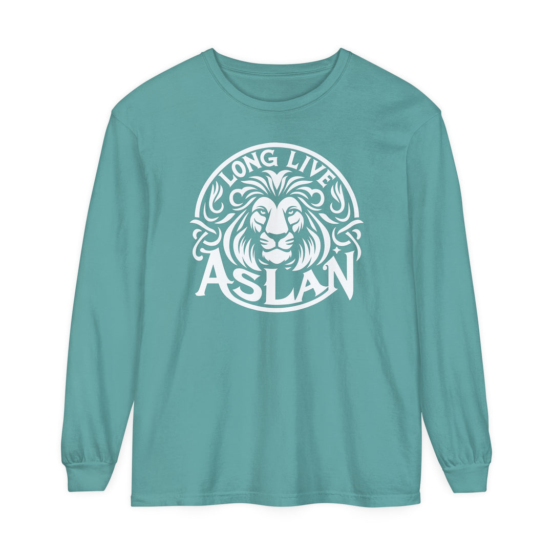 Long Live Aslan Long Sleeve Shirt Long-sleeve Seafoam S 