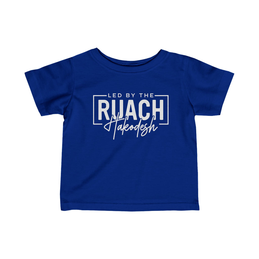 Led By The Ruach Hakodesh Baby Tee Kids clothes Royal 6M 