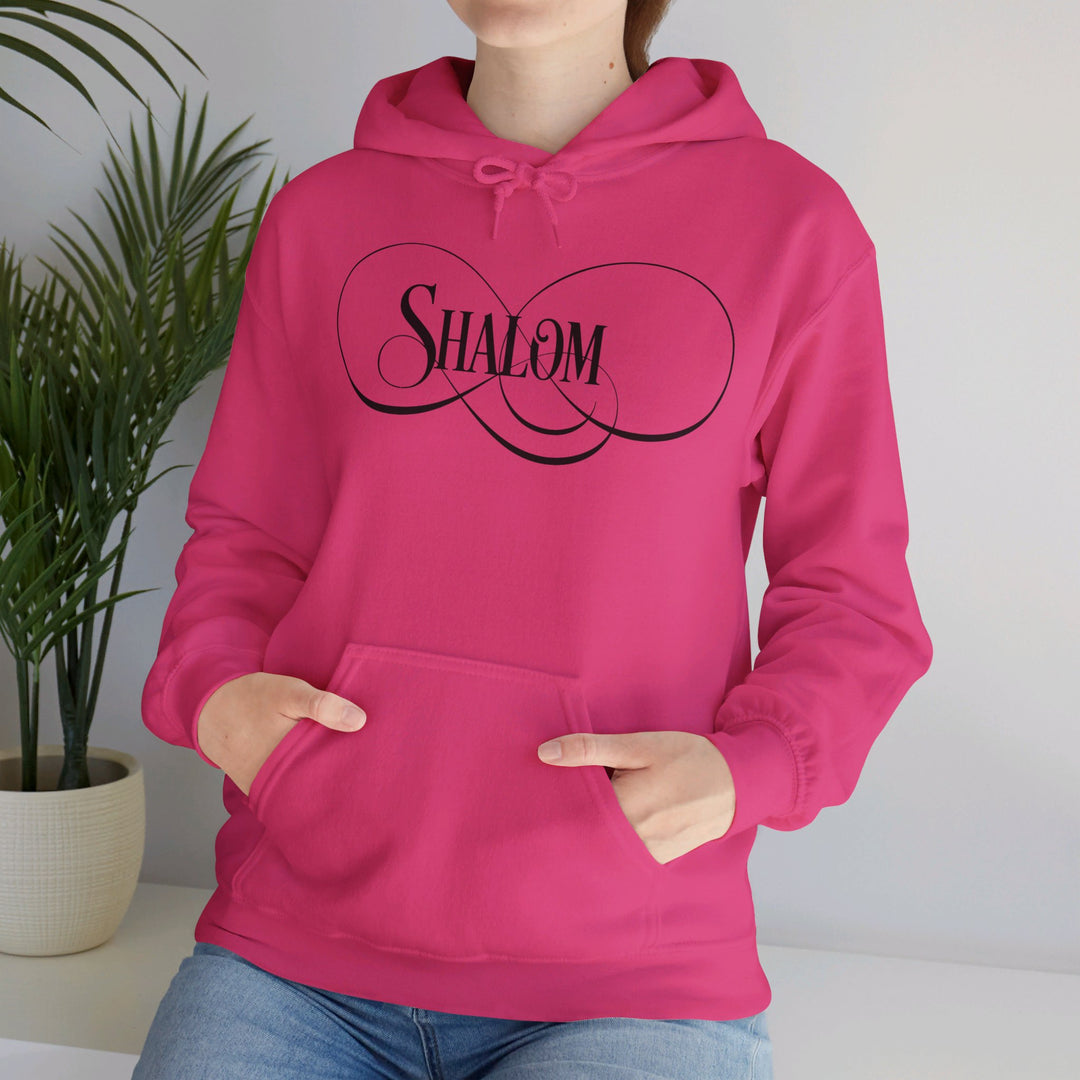 Shalom Script Hoodie Hoodie   