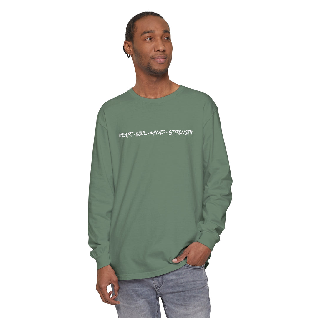 Heart Soul Mind Strength Long Sleeve Shirt Long-sleeve   