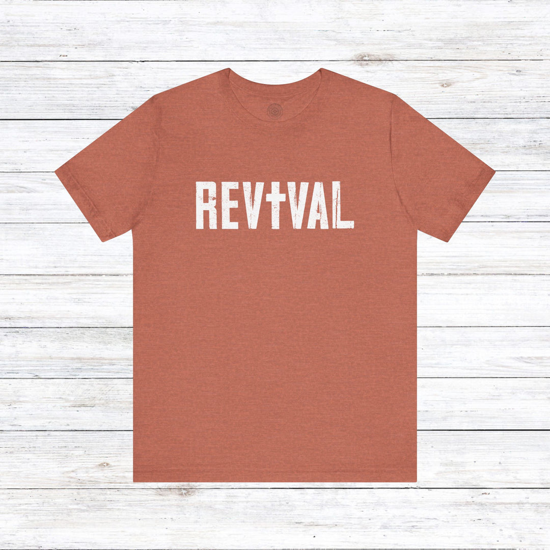 Revival Unisex T-Shirt T-Shirt Heather Clay S 