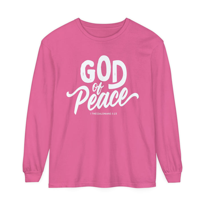 God of Peace Long Sleeve Shirt Long-sleeve Crunchberry S 