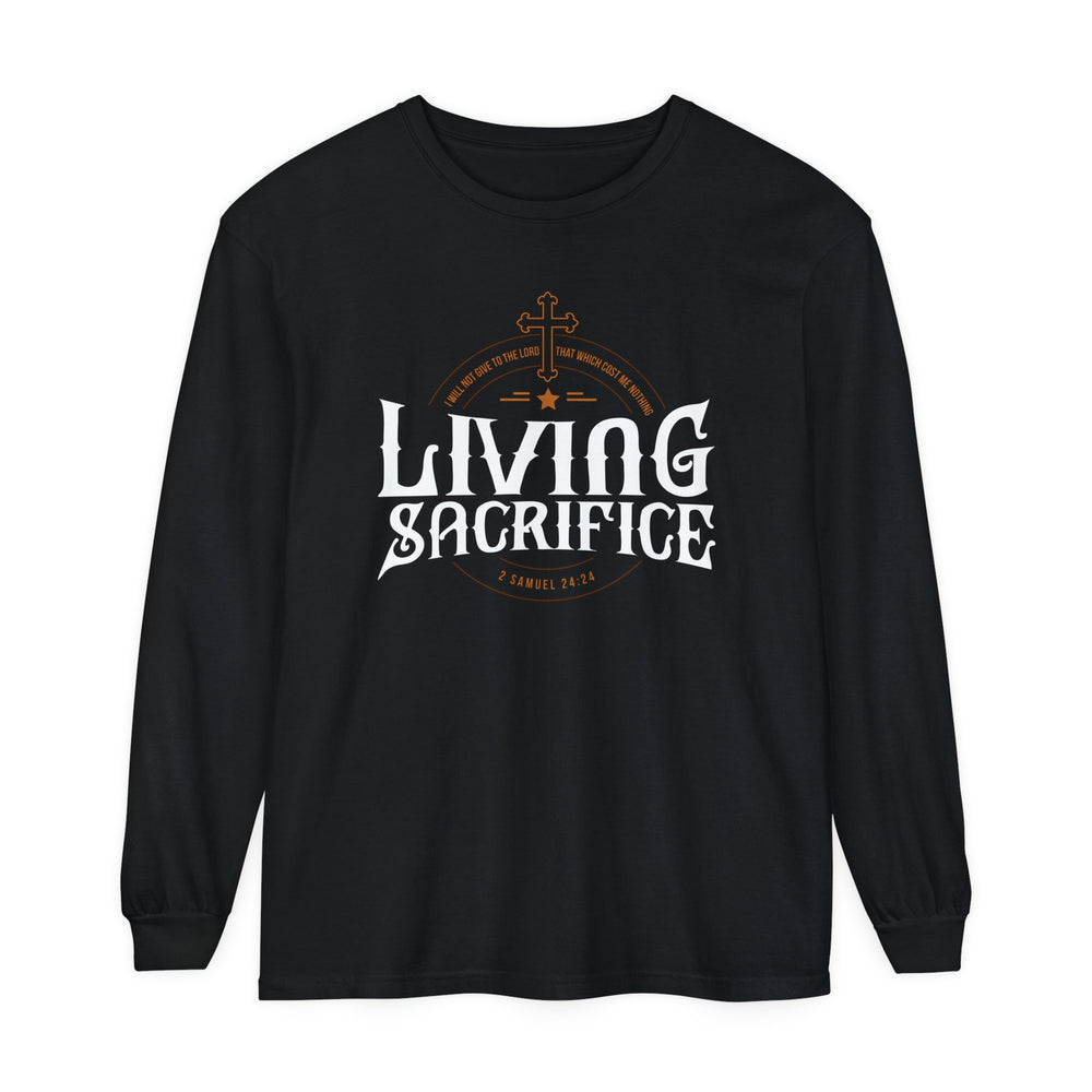 Living Sacrifice Long Sleeve Shirt Long-sleeve Black S 