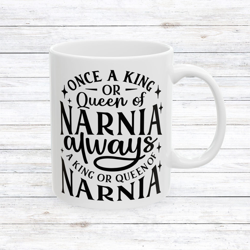 Christian Coffee Mug King or Queen Narnia Ceramic Mug 11oz  